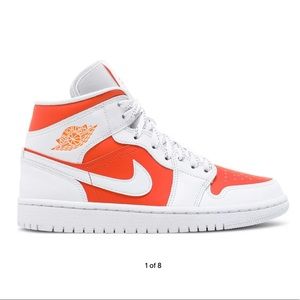 Womens Air Jordan 1 Mid SE 'Bright Citrus' – Size US 8 W